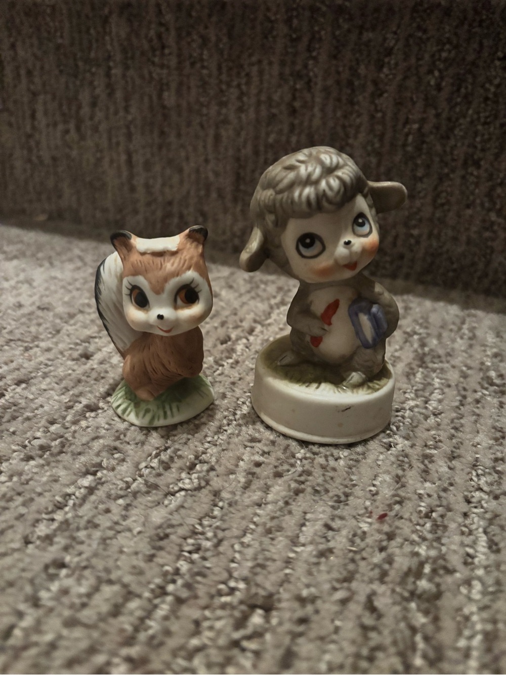 Vintage animal figurines